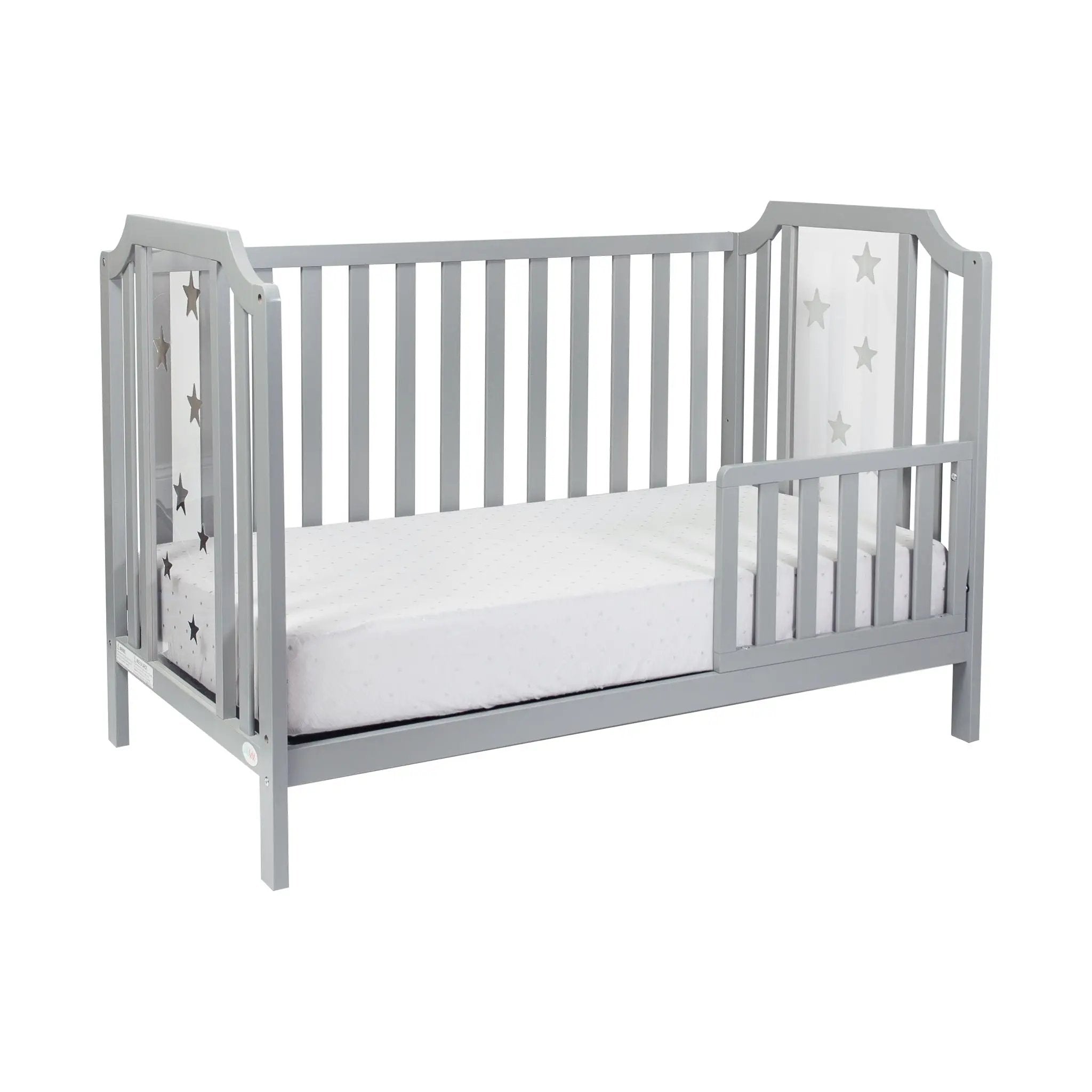 Celeste - 3-in-1 Convertible Island Crib by HouseOfZazla