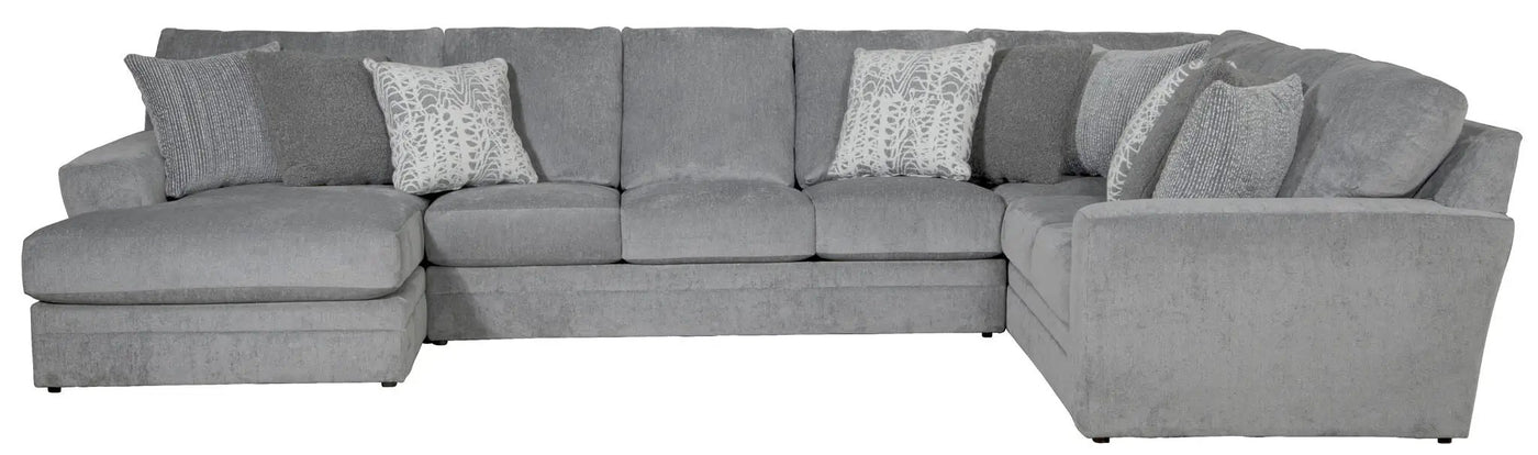 Glacier - Sectional With Included Accent Pillows by Unique Piece Furniture