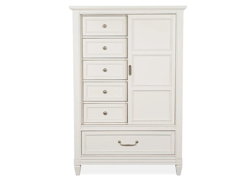 Willowbrook - Door Chest - Egg Shell White With Slight Rub Through, photo 4 of 7