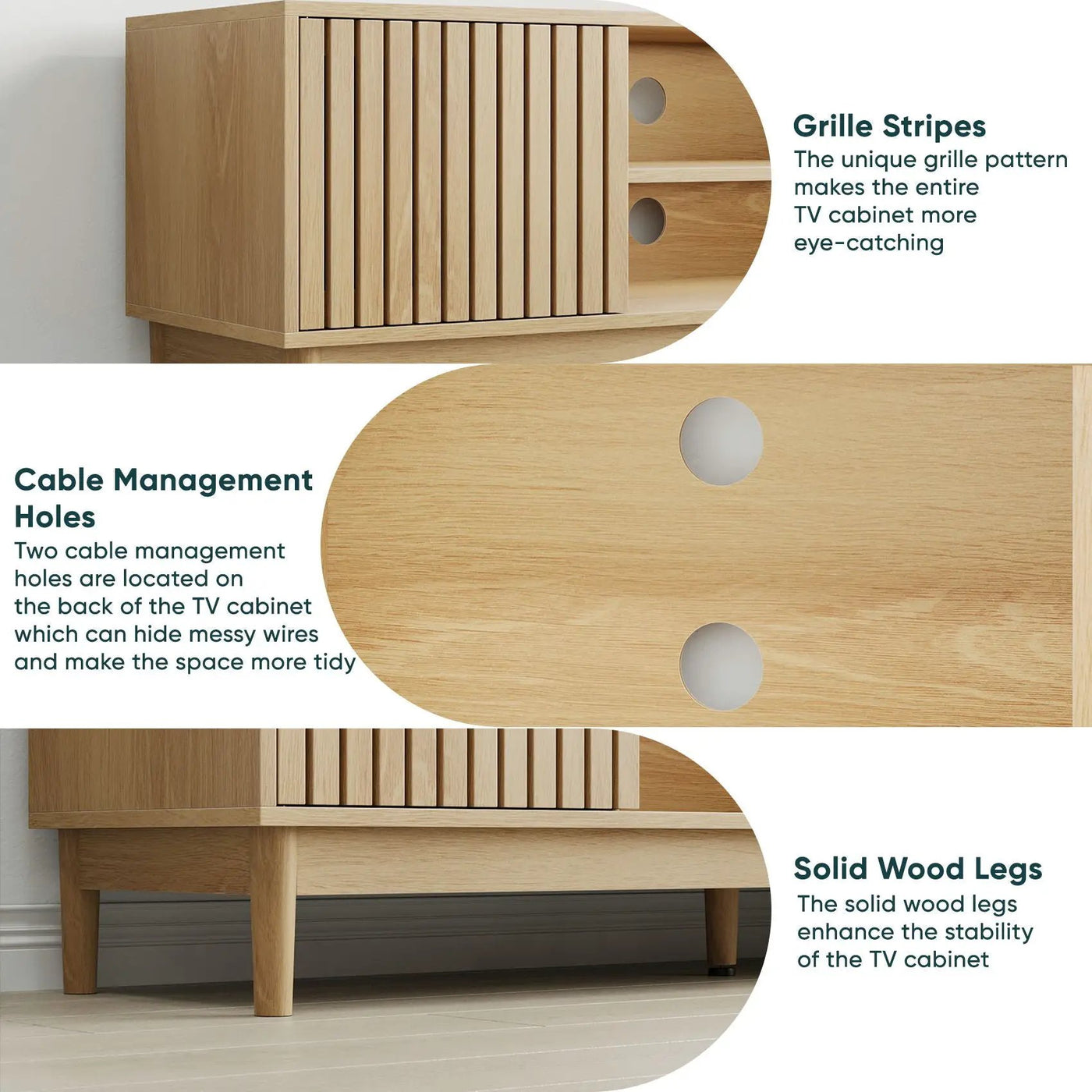 TV Stand With Storage by Unique Piece Furniture