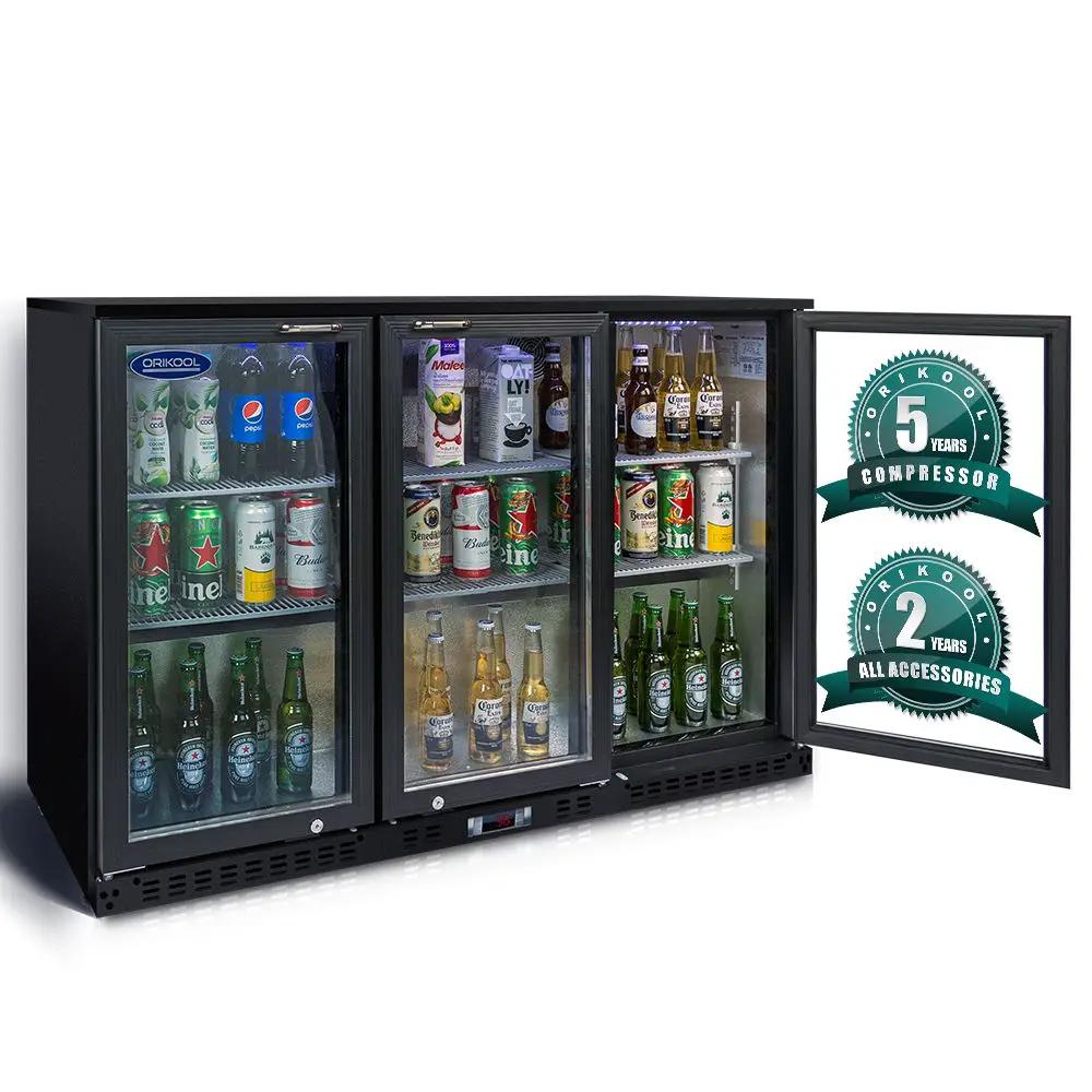 Beverage Refrigerators Glass Door Back Bar, Cooler, Commercial Beer Wine And Drink Fridge by HouseOfZazla