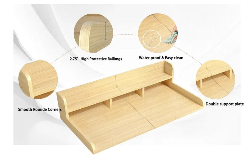 Washer Dryer Countertop with Non-slip Pads by HouseOfZazla