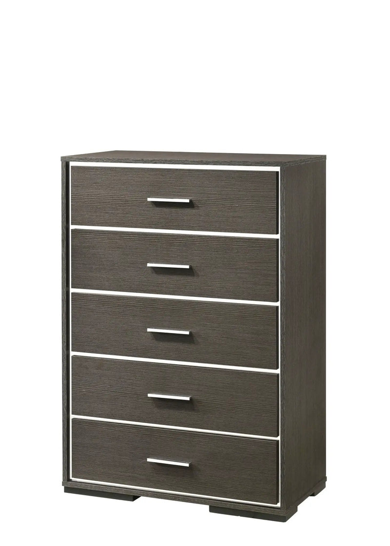 Escher - Chest - Gray / Oak by Unique Piece Furniture
