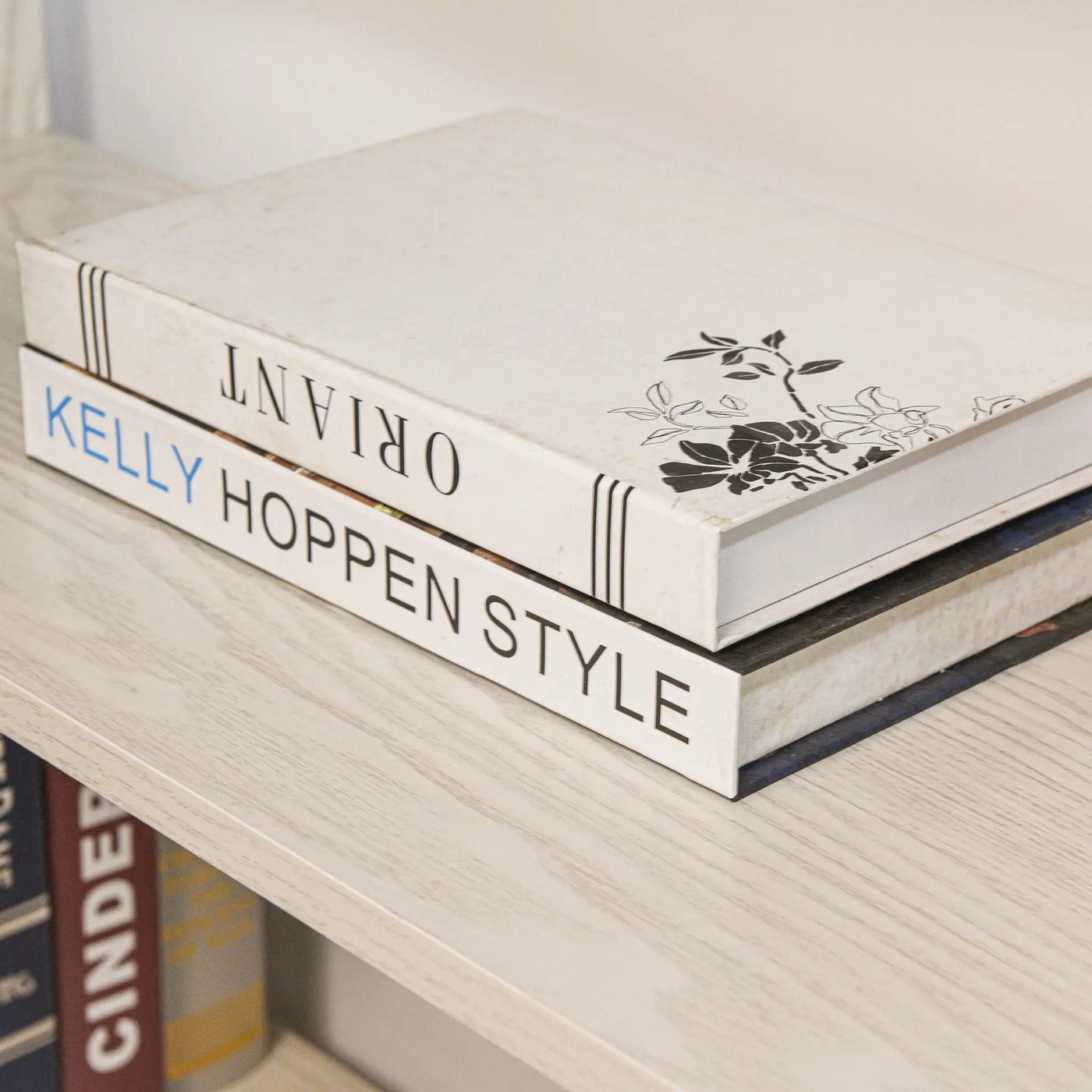 L-Shaped Design Corner Bookshelf by HouseOfZazla