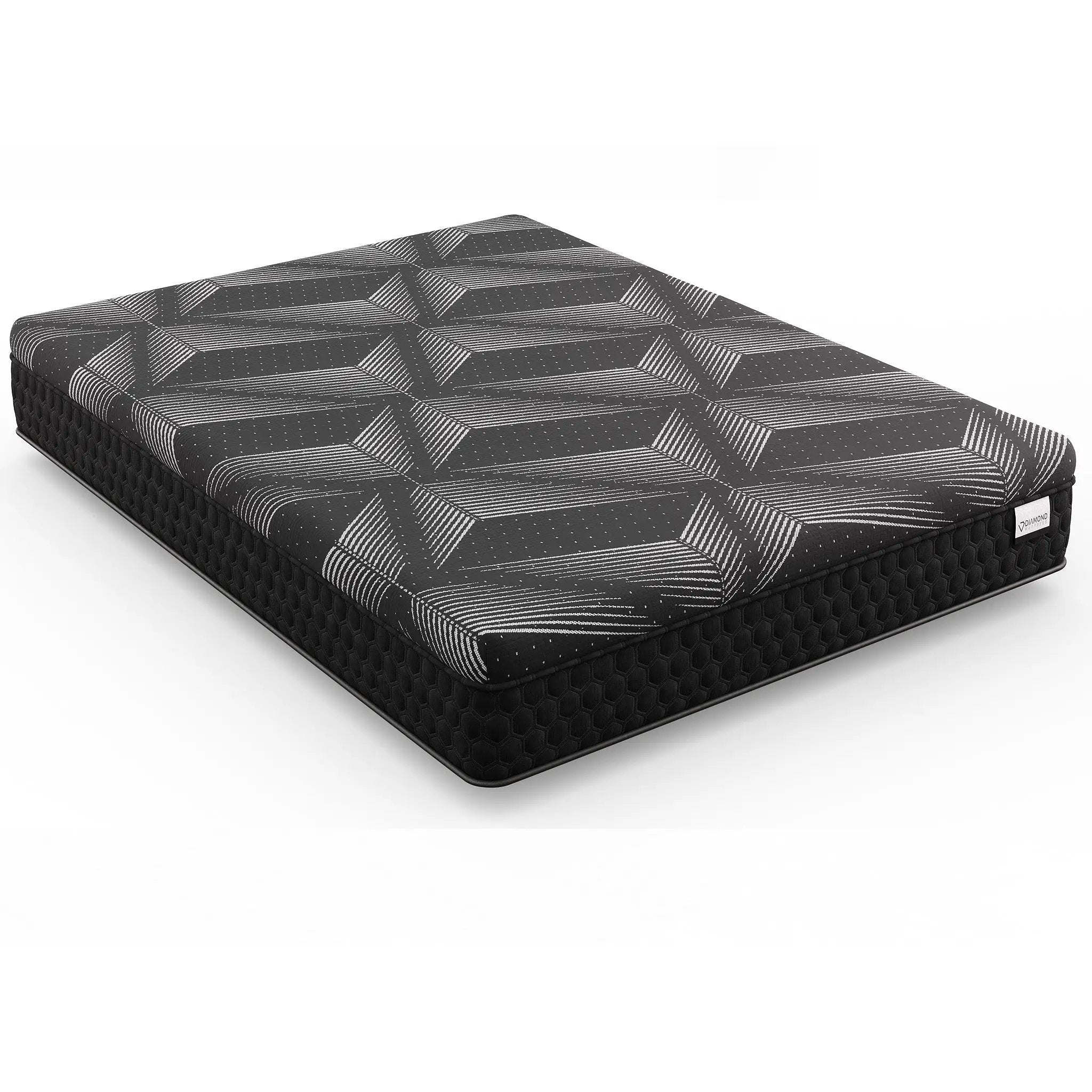 Diamond Matrix Copper Cooling Hybrid Mattress - Twin XL Firm by HouseOfZazla