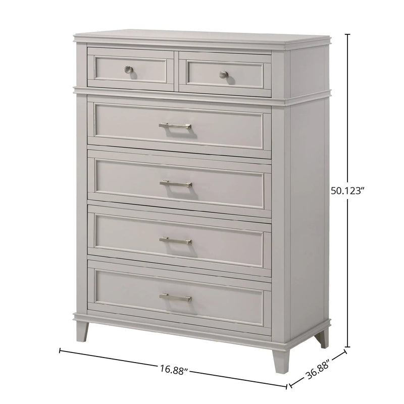 5 Drawer Chest, Ample Storage by HouseOfZazla