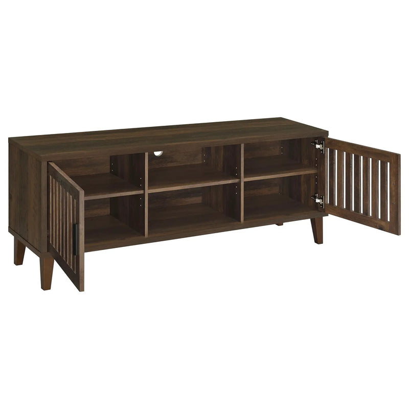 Sedona 2-door Engineered Wood 60-inch TV Stand Dark Pine by Unique Piece Furniture