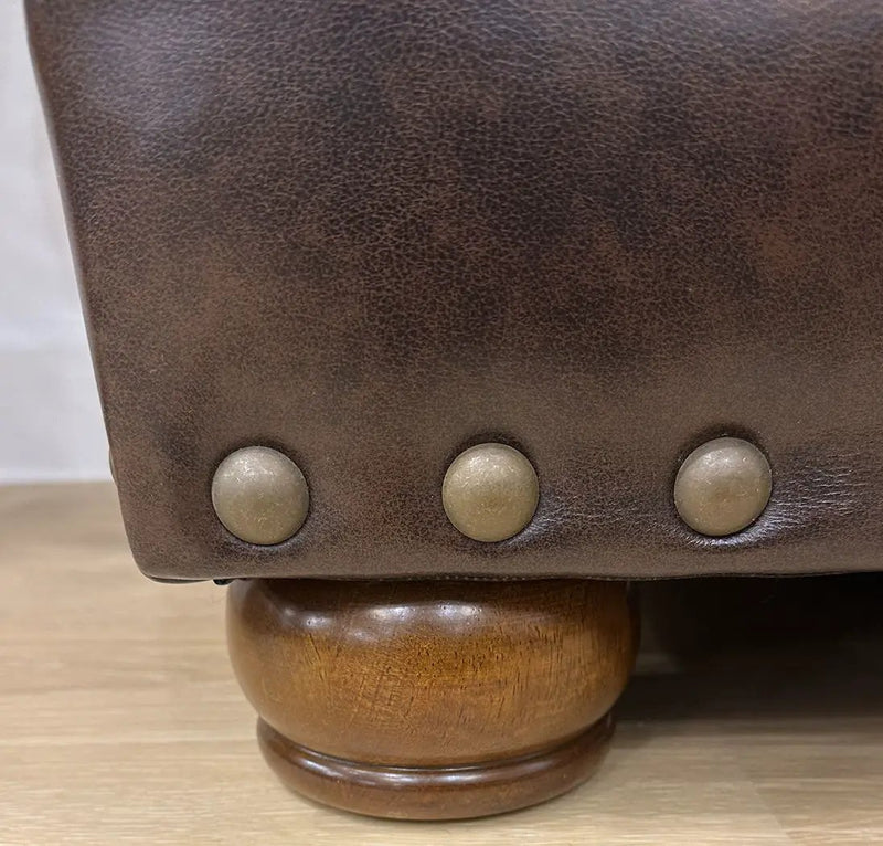 Roberto - Leather Chair - Cocoa by Unique Piece Furniture