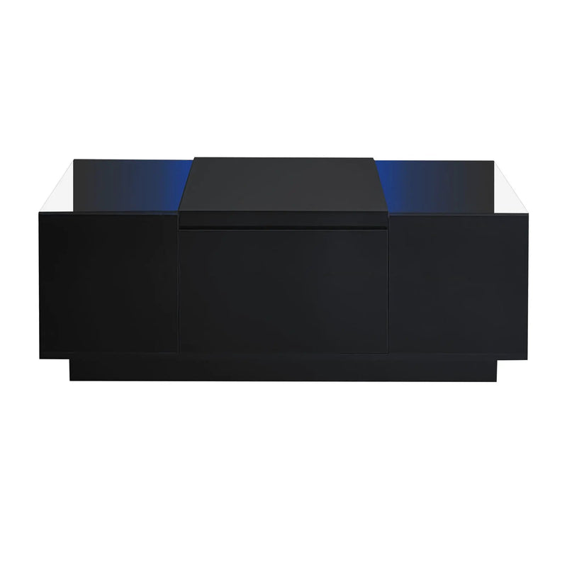 LED Coffee Table, Modern Center Table