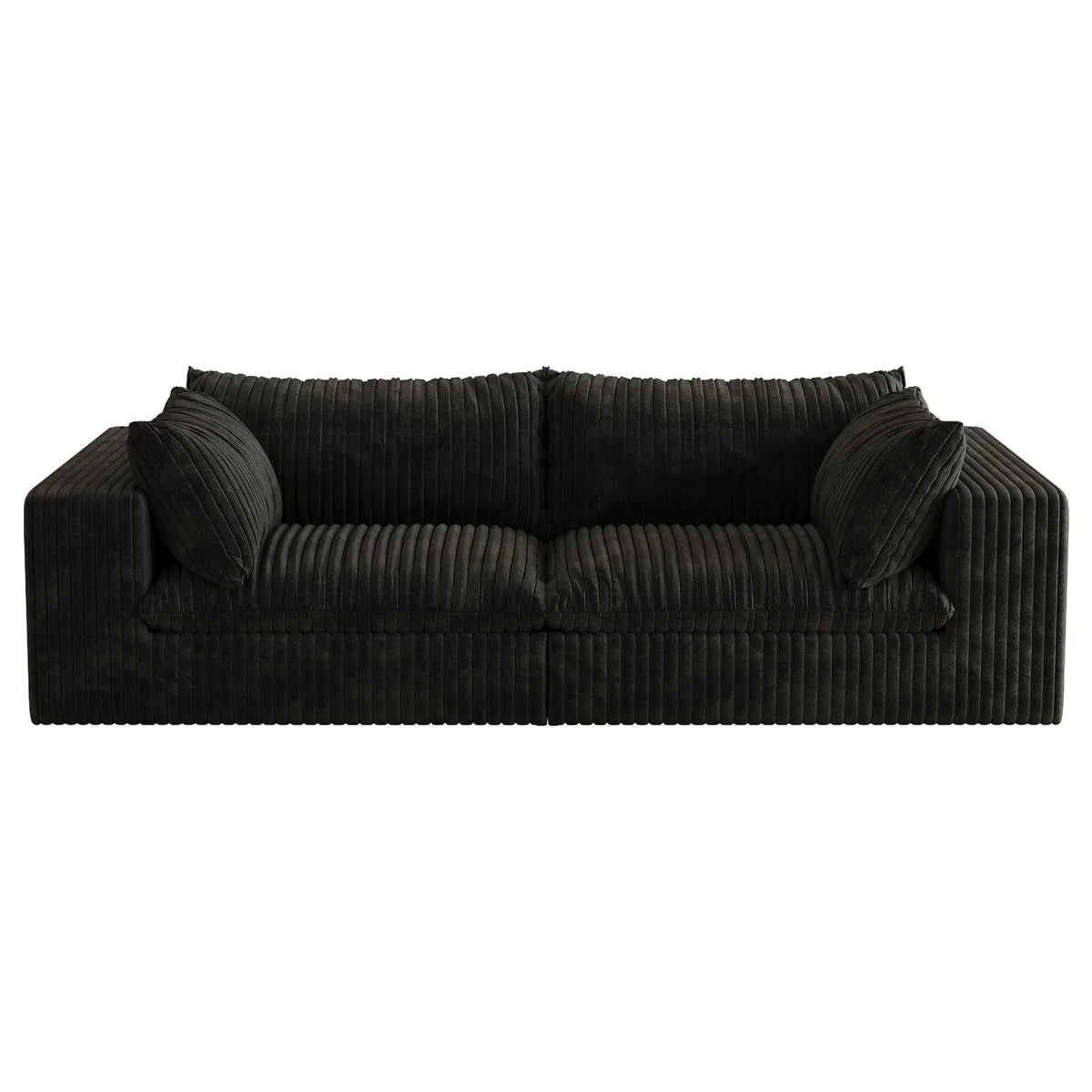 Y137 Modular Black Sofa by HouseOfZazla