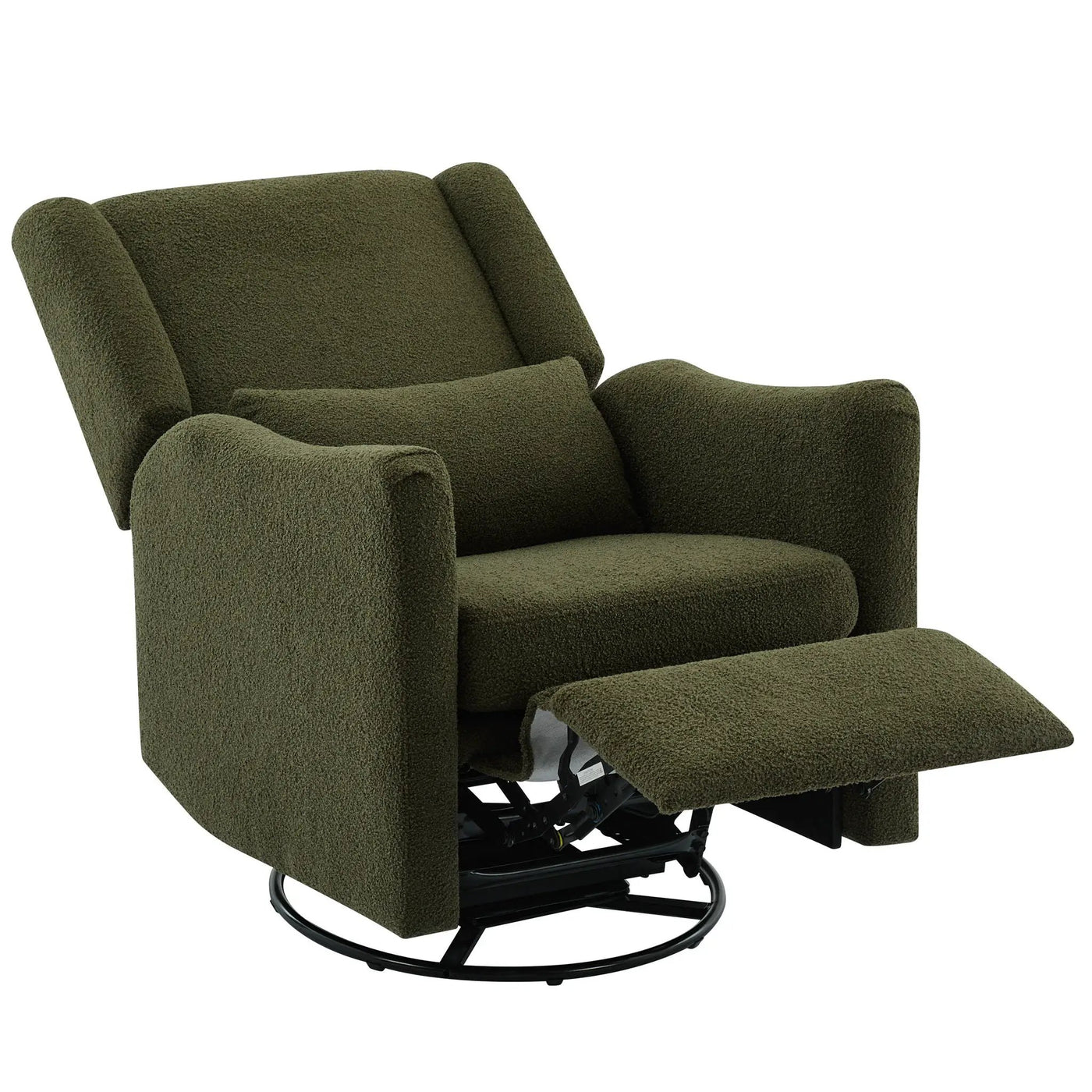 Wide Wingback Swivel Glider Rocker Recliner Chair by HouseOfZazla