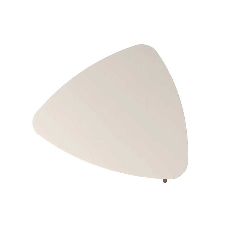 Utopia - Triangle Coffee Table - Off White by HouseOfZazla