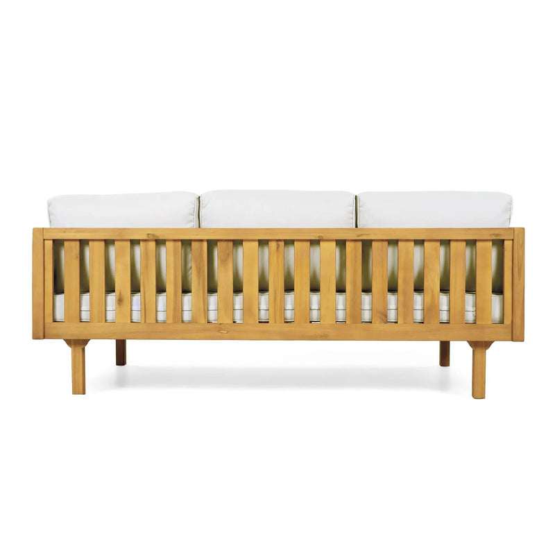 Luxury Acacia Wood Outdoor Daybed Set by HouseOfZazla