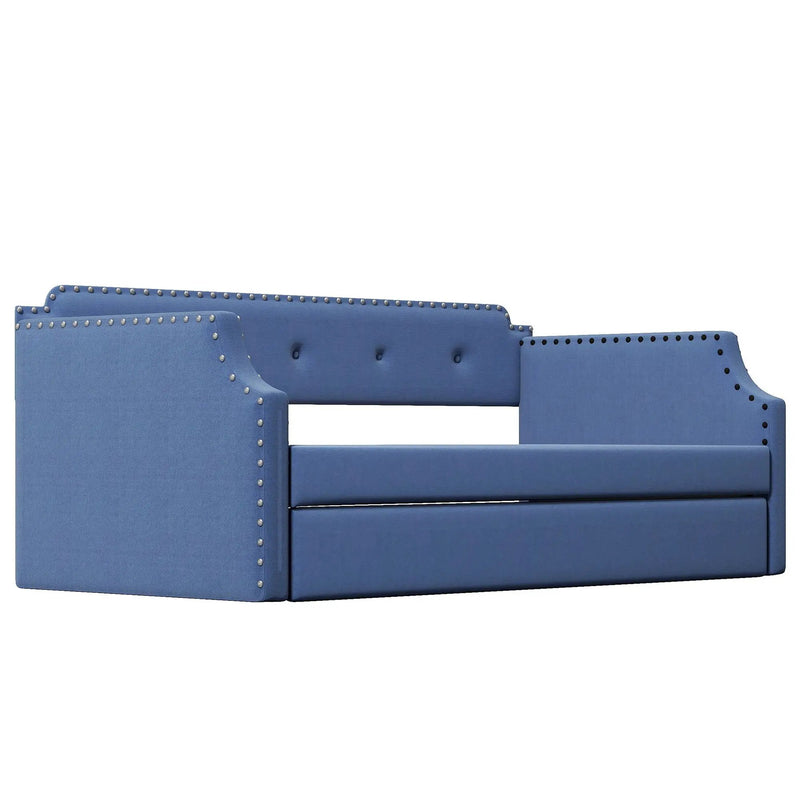 Upholstered Daybed With Trundle