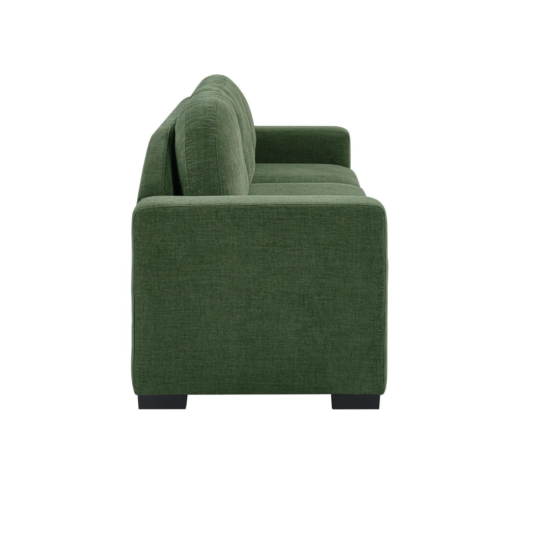 Modern 3 Seater Sofa With Curved Backrest by HouseOfZazla
