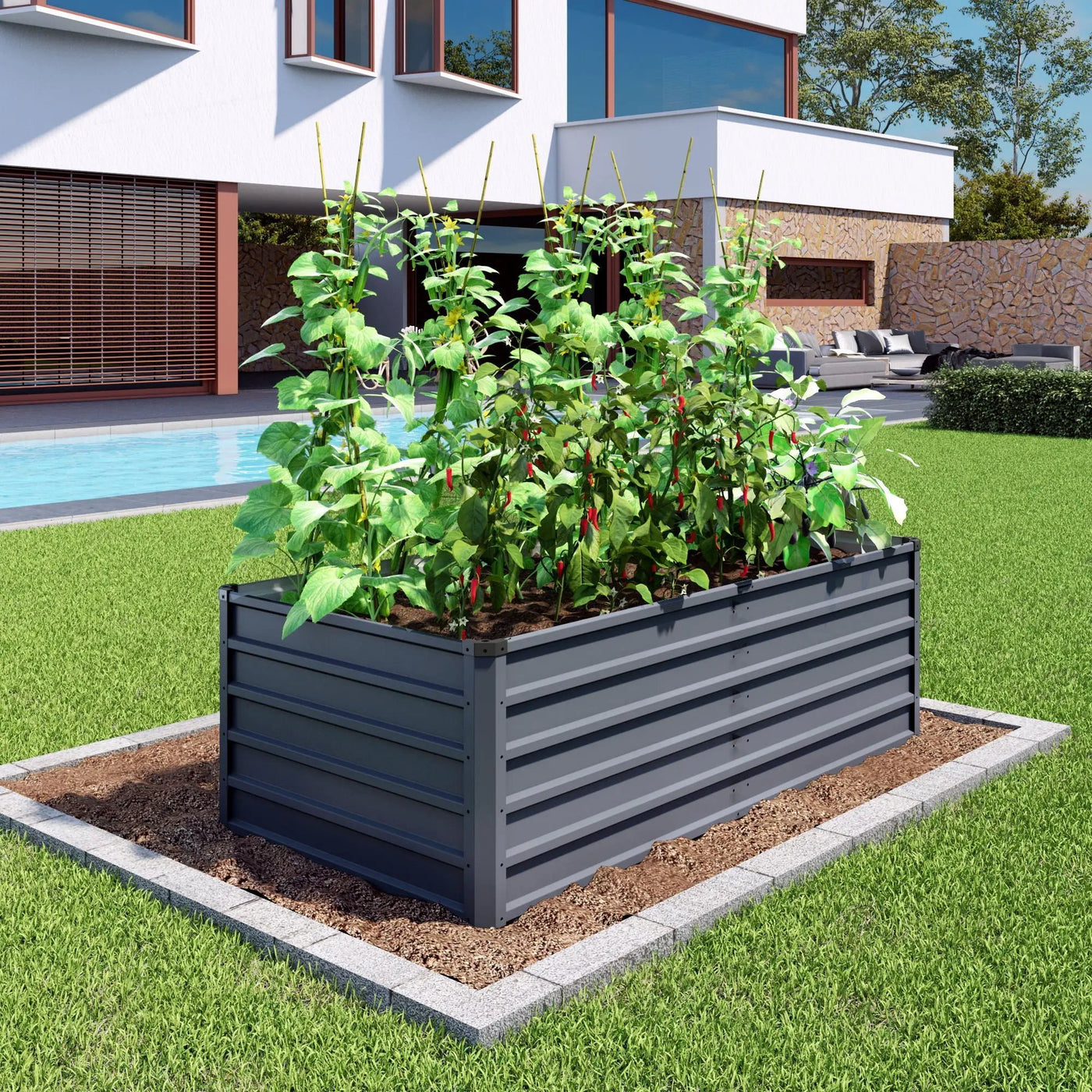 Large Garden Bed For Outdoor by HouseOfZazla