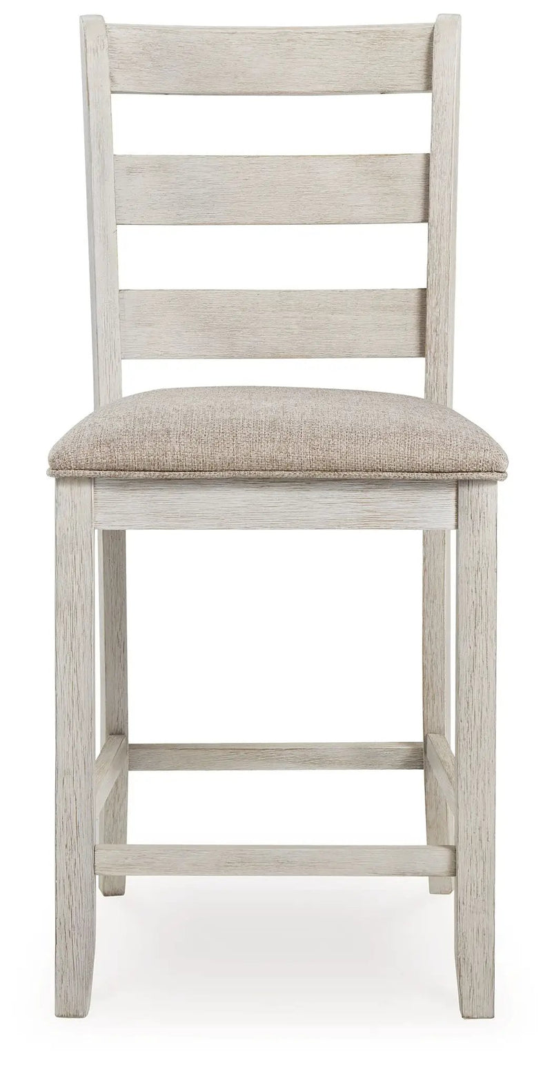 Skempton - Upholstered Barstool (Set of 2) - White by Unique Piece Furniture