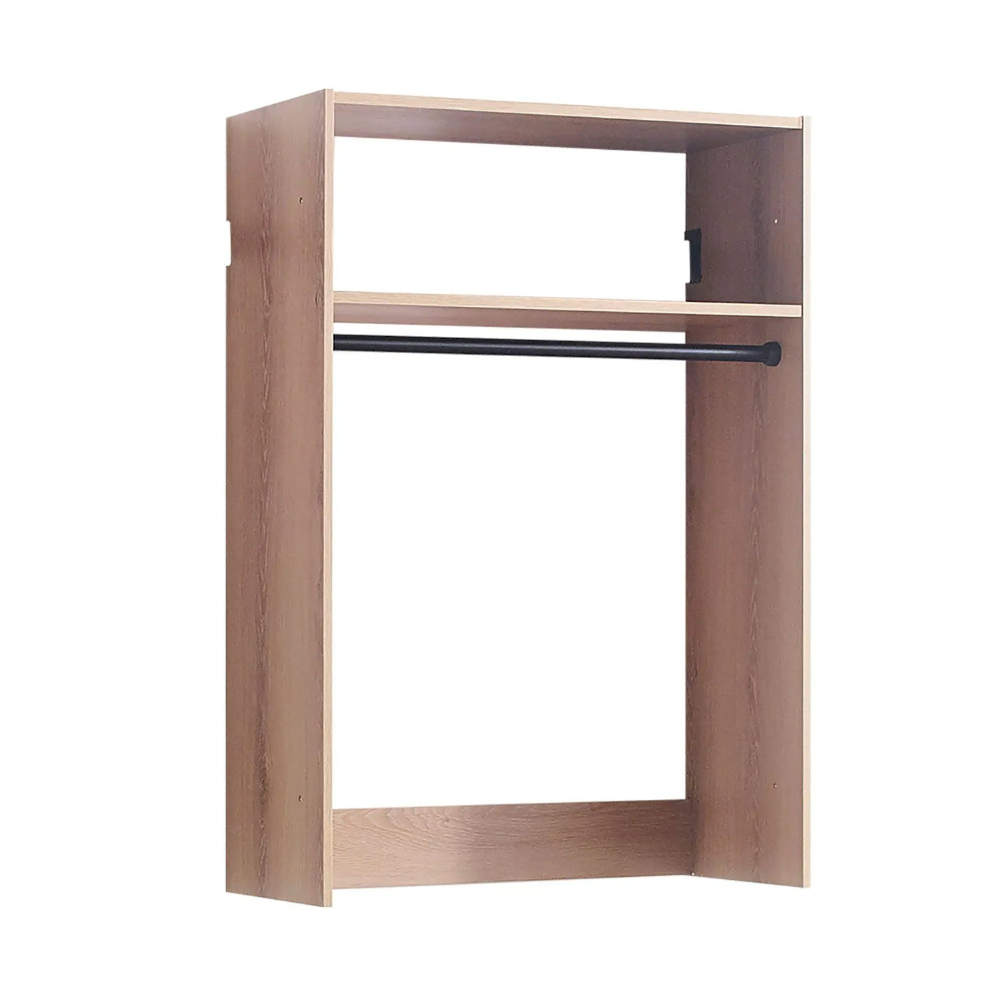 Devi - Wall Mounted Wood Closet System by HouseOfZazla