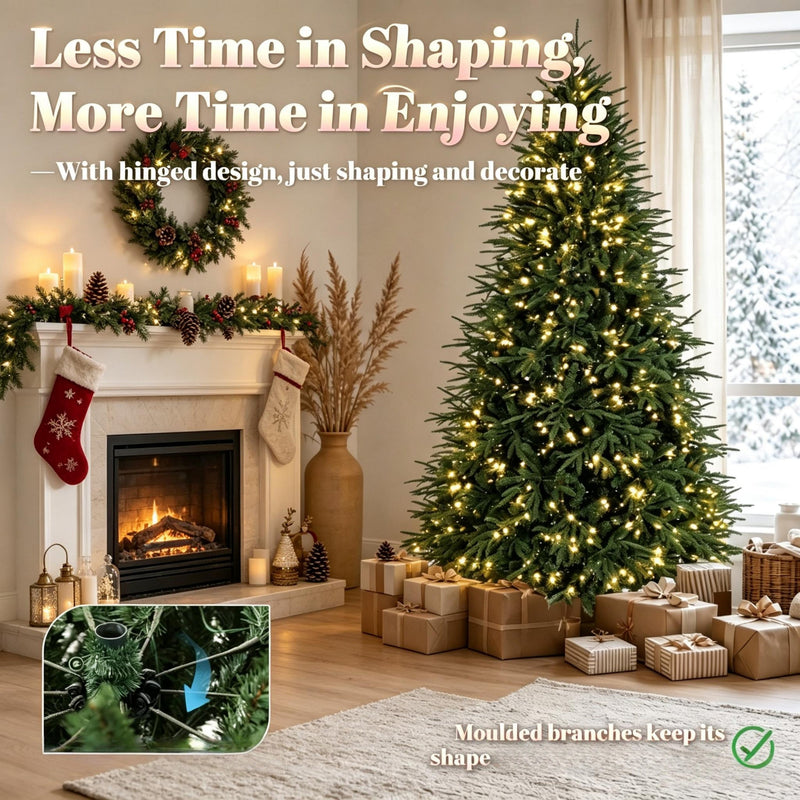 Festive Easy-Setup Artificial Christmas Tree, photo 8 of 9