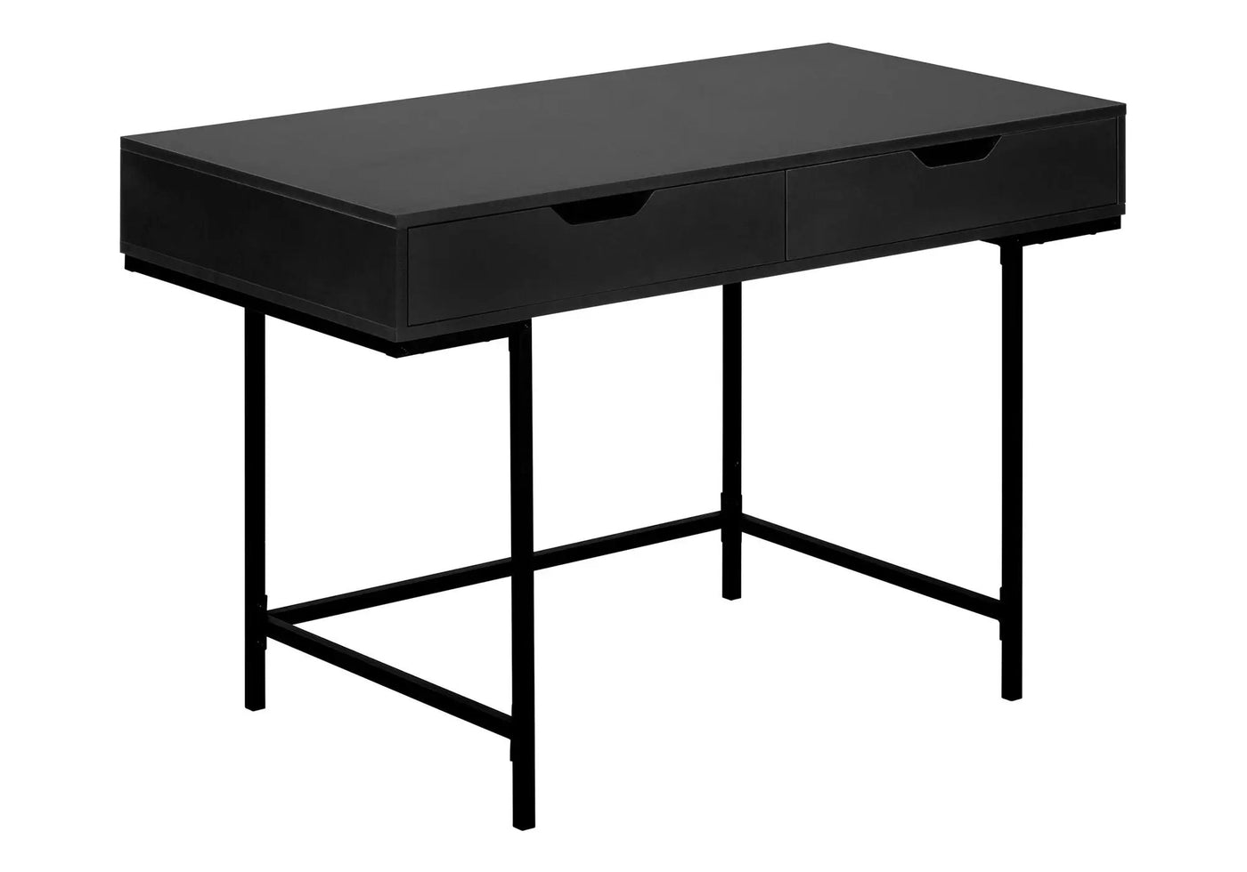 Computer Desk For Home Office, Laptop, Storage Drawers, Contemporary & Modern by HouseOfZazla
