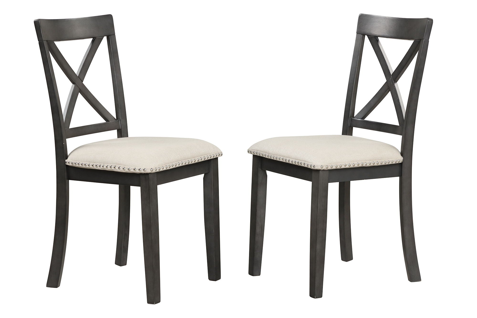 5 Pieces Dining Table And Chairs Set For 4 Persons, Kitchen Room Solid Wood Table With 4 Chairs by HouseOfZazla
