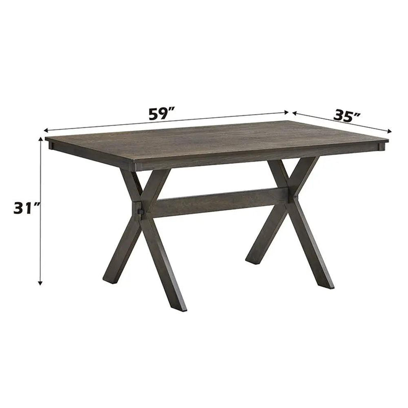 Marit - Dining Table - Gray by Unique Piece Furniture