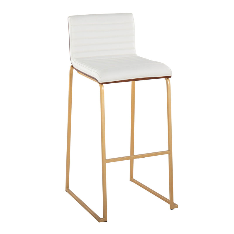 Mason Mara - Contemporary Versatile Desig Fixed Height Barstool (Set of 2) by Unique Piece Furniture