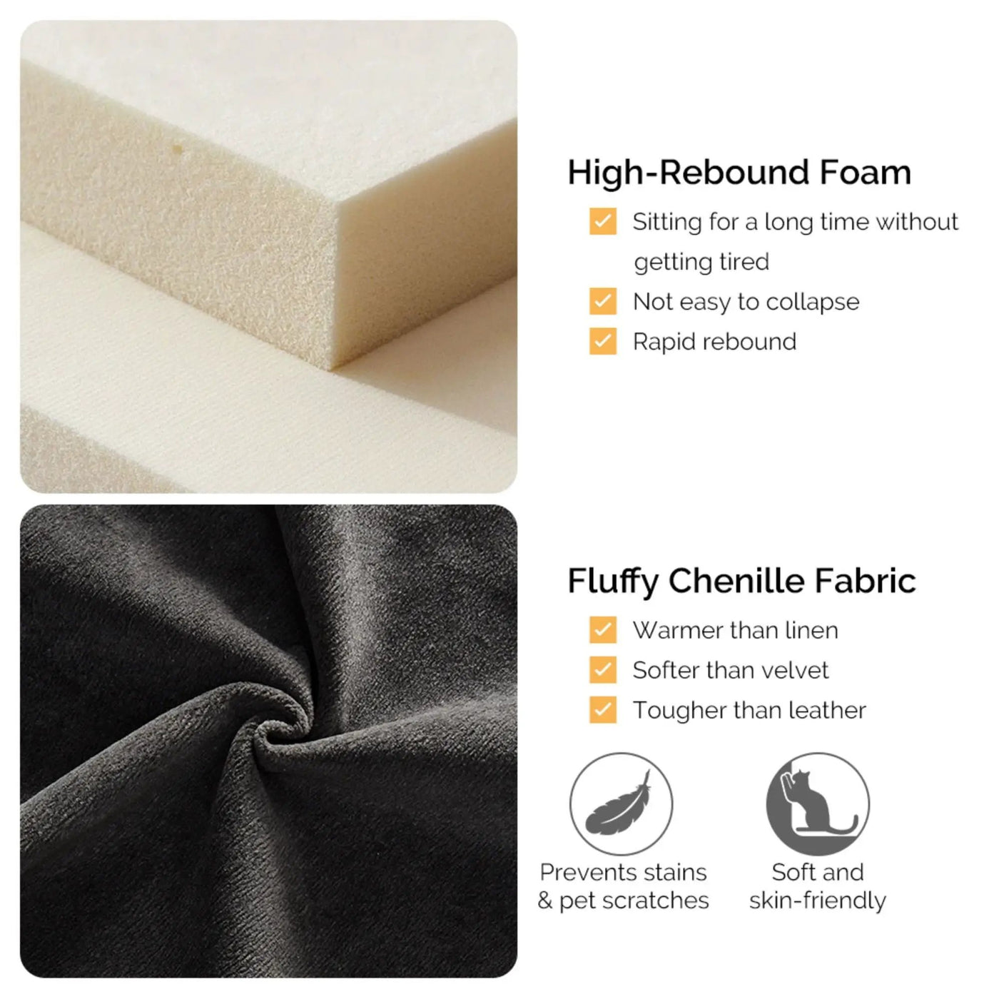 Modern Luxury Oversized Modular Sectional Sofa Set by HouseOfZazla