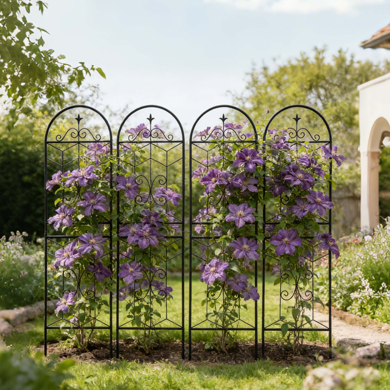 4 Pack Metal Garden Trellis by HouseOfZazla