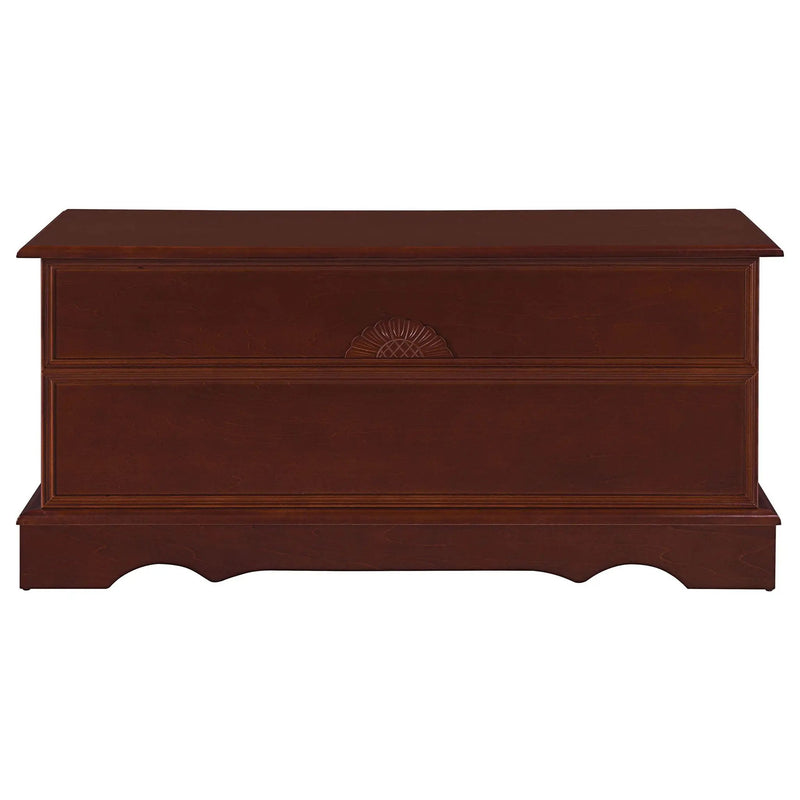 Paula Cedar Chest Warm Brown by Unique Piece Furniture