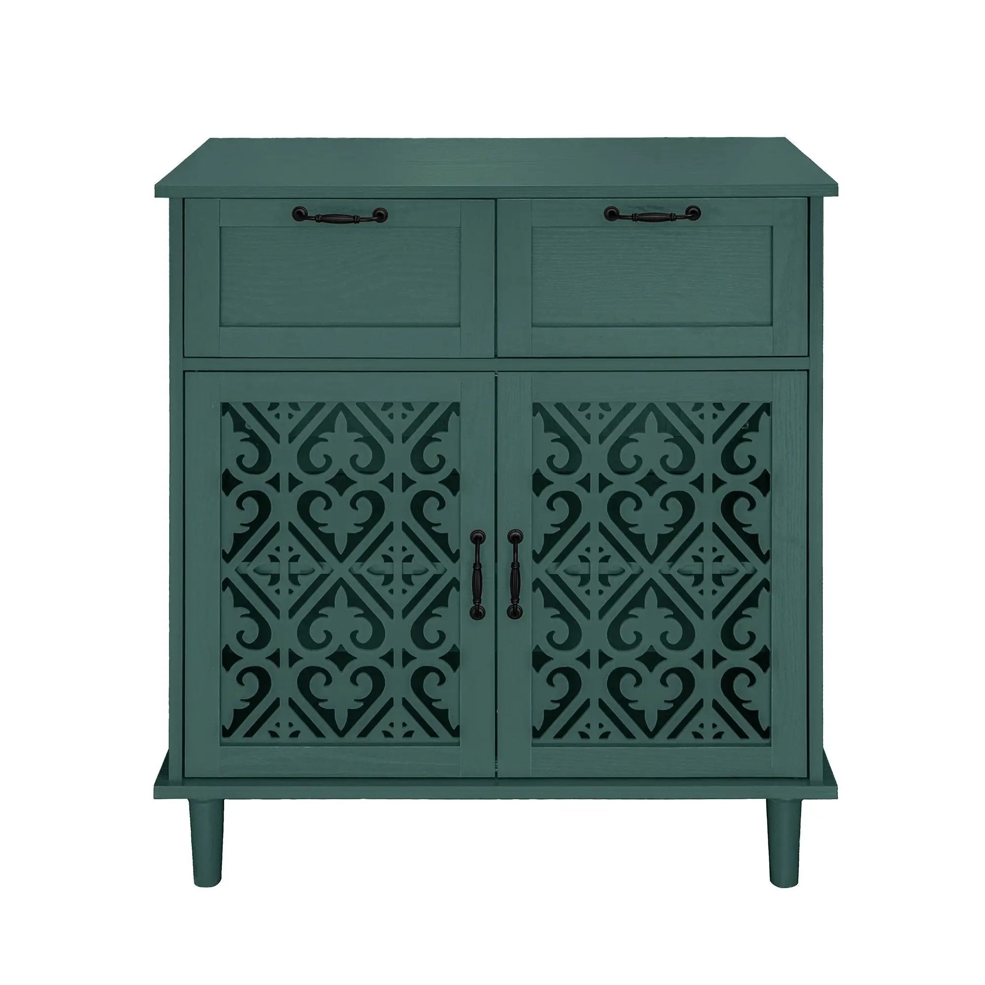2 Door 2 Drawer Elegant Cabinet by HouseOfZazla