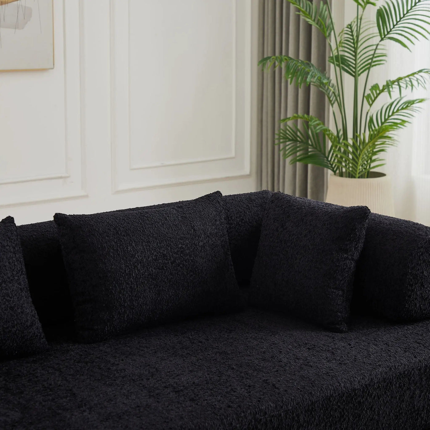 Convertible Sleeper Sofa Bed With Cylindrical Pillow by HouseOfZazla