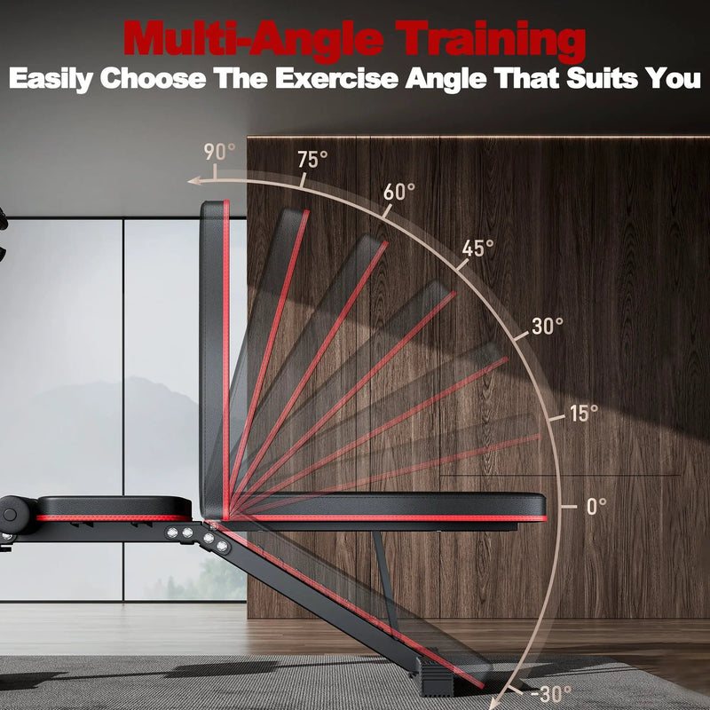 Multi-Functional Adjustable Weight Bench by HouseOfZazla