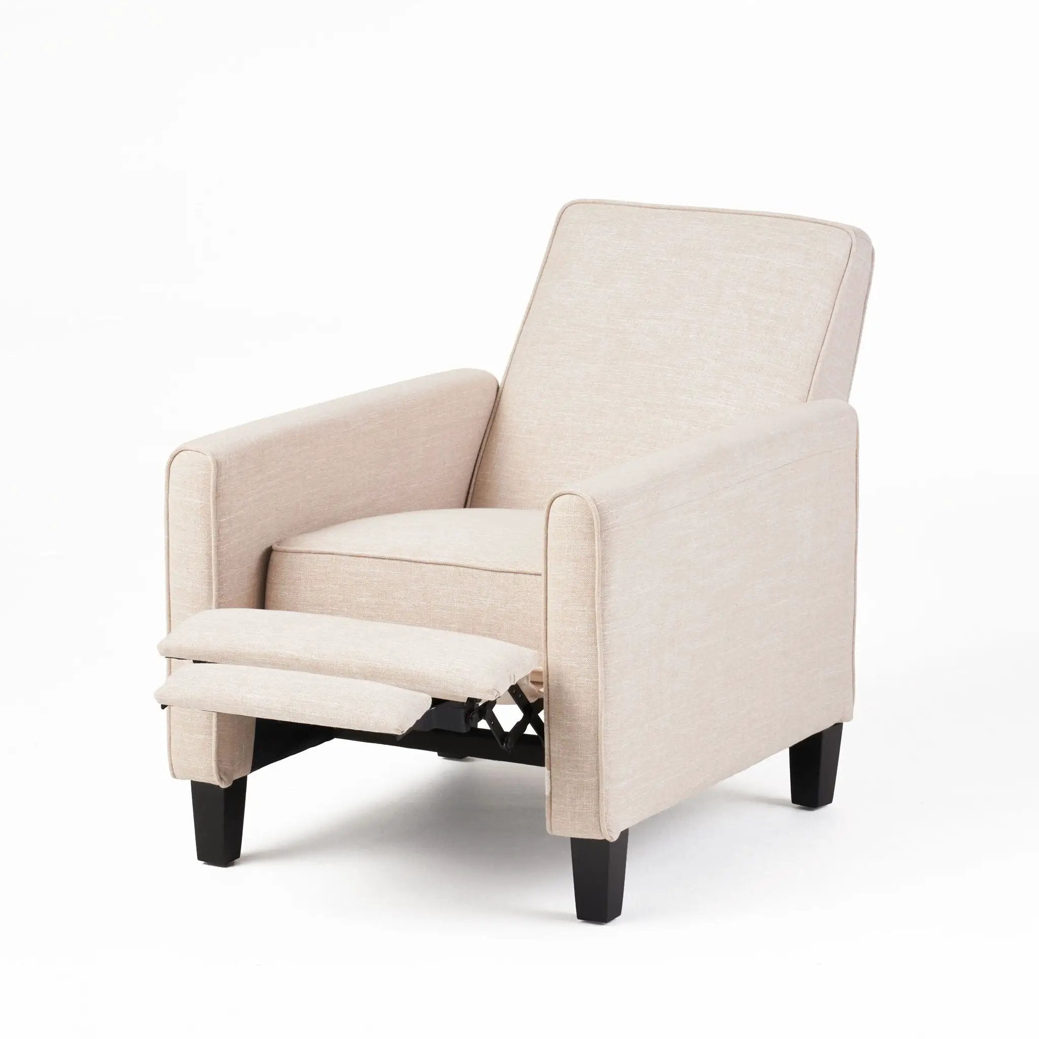 Upholstered Push Back Recliner Chair For Living Room by HouseOfZazla