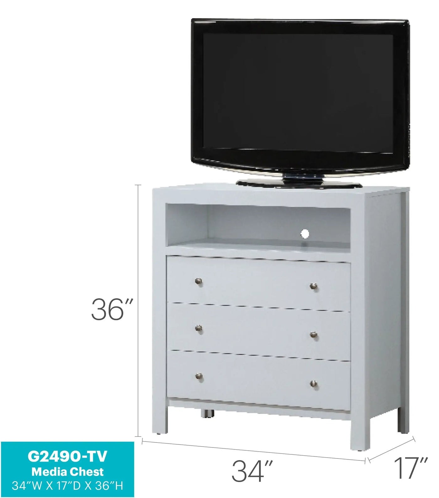 Elegant Transitional Media Chest by HouseOfZazla