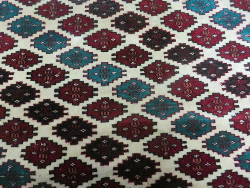 3' X 4' Vintage Handmade Pakistan Bokhara Turkoman Balouch Wool Rug Mat Nice by Jewel Rugs