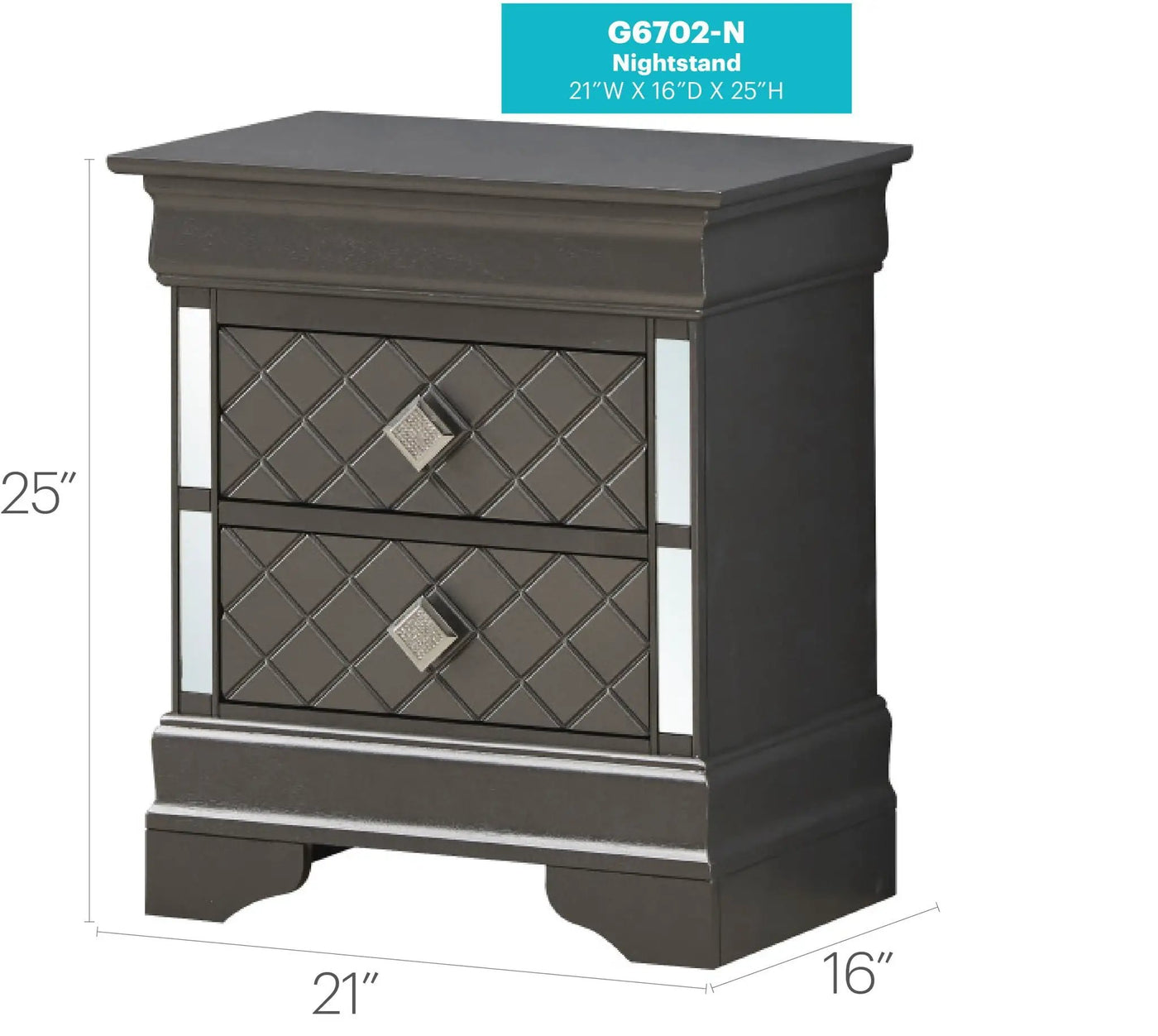 Verona - Nightstand by HouseOfZazla