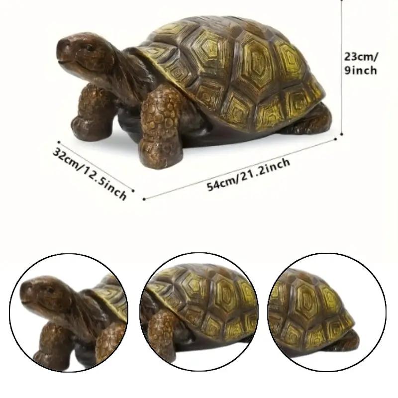 21.3" Large 3D Turtle Statue by HouseOfZazla