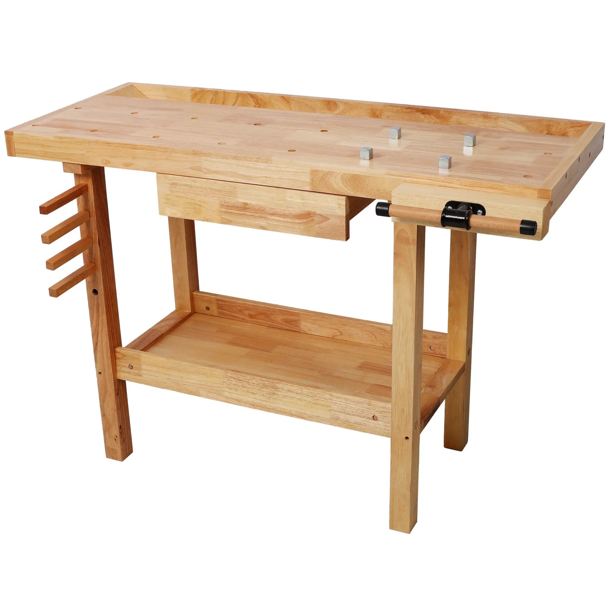 48" Heavy Duty Wood Workbench with Storage by HouseOfZazla