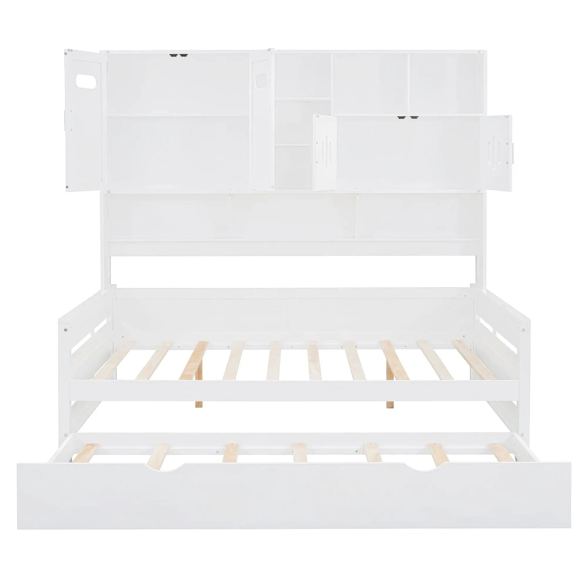 Daybed With All-In-One Cabinet And Shelf by Unique Piece Furniture