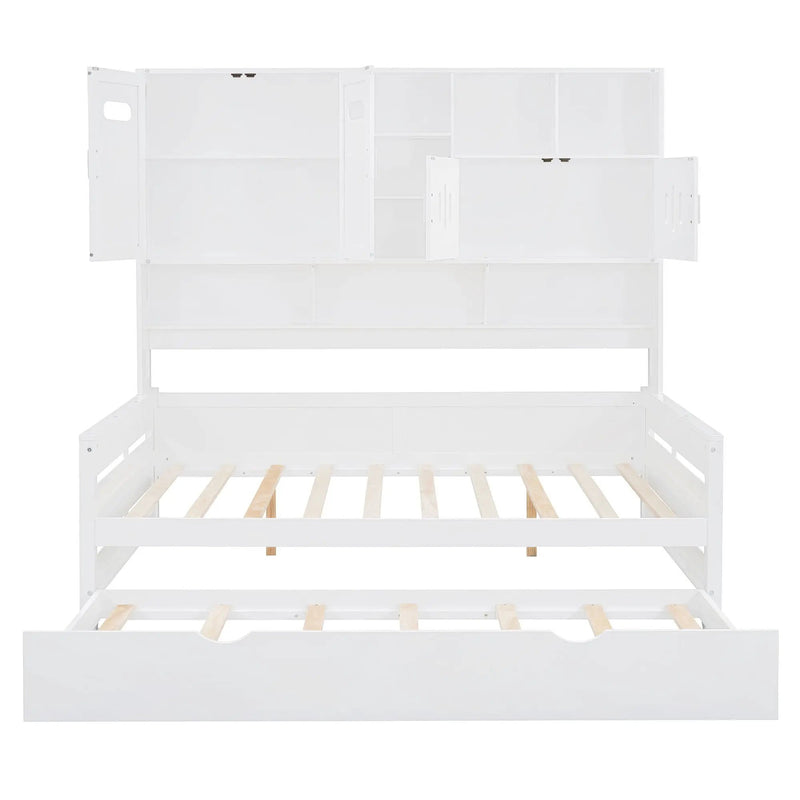 Daybed With All-In-One Cabinet And Shelf by Unique Piece Furniture