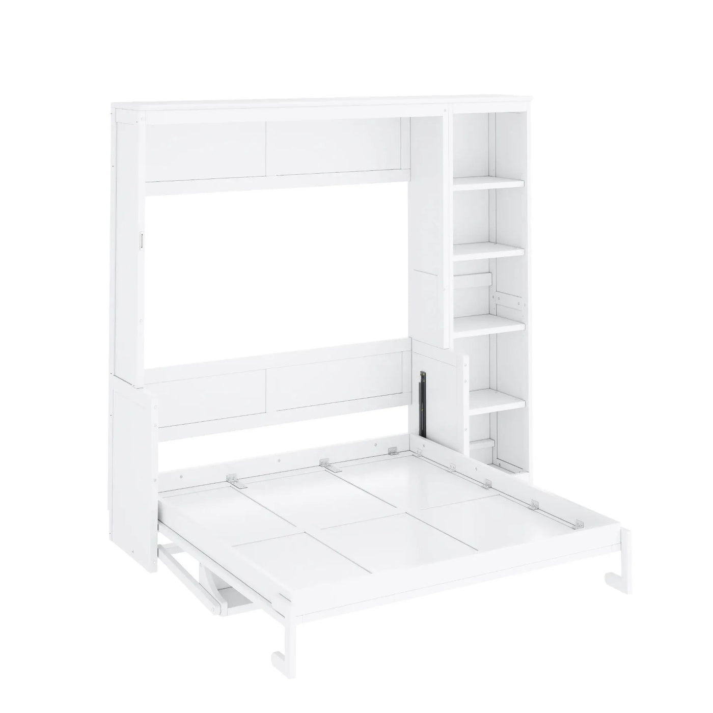 Sturdy Murphy Bed With Desk And Bookshelf by Unique Piece Furniture