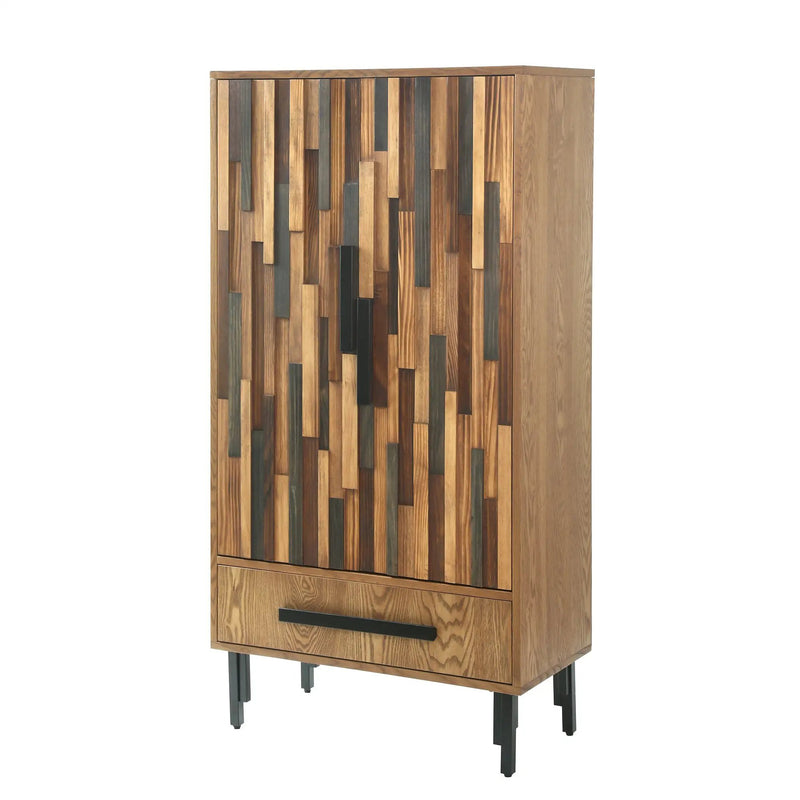 60" Tall Storage Cabinet with Drawer by HouseOfZazla