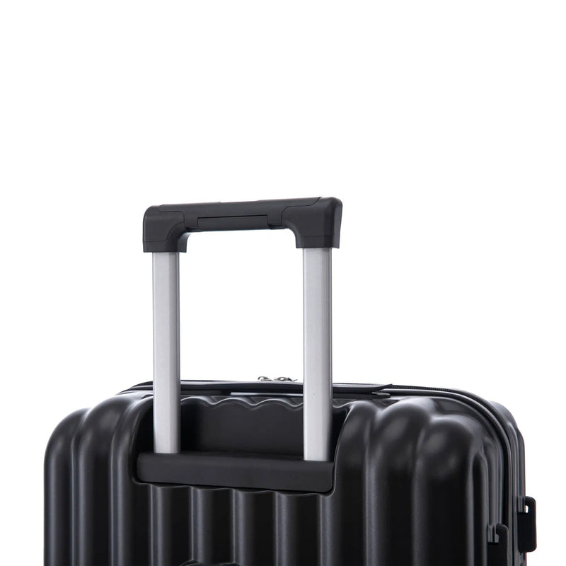 20" / 24" / 28" 3 Pieces / Set Spinner Wheel Luggage, Carry On Suitcase, With Cup Holder & USB Port & Phone Holder by HouseOfZazla