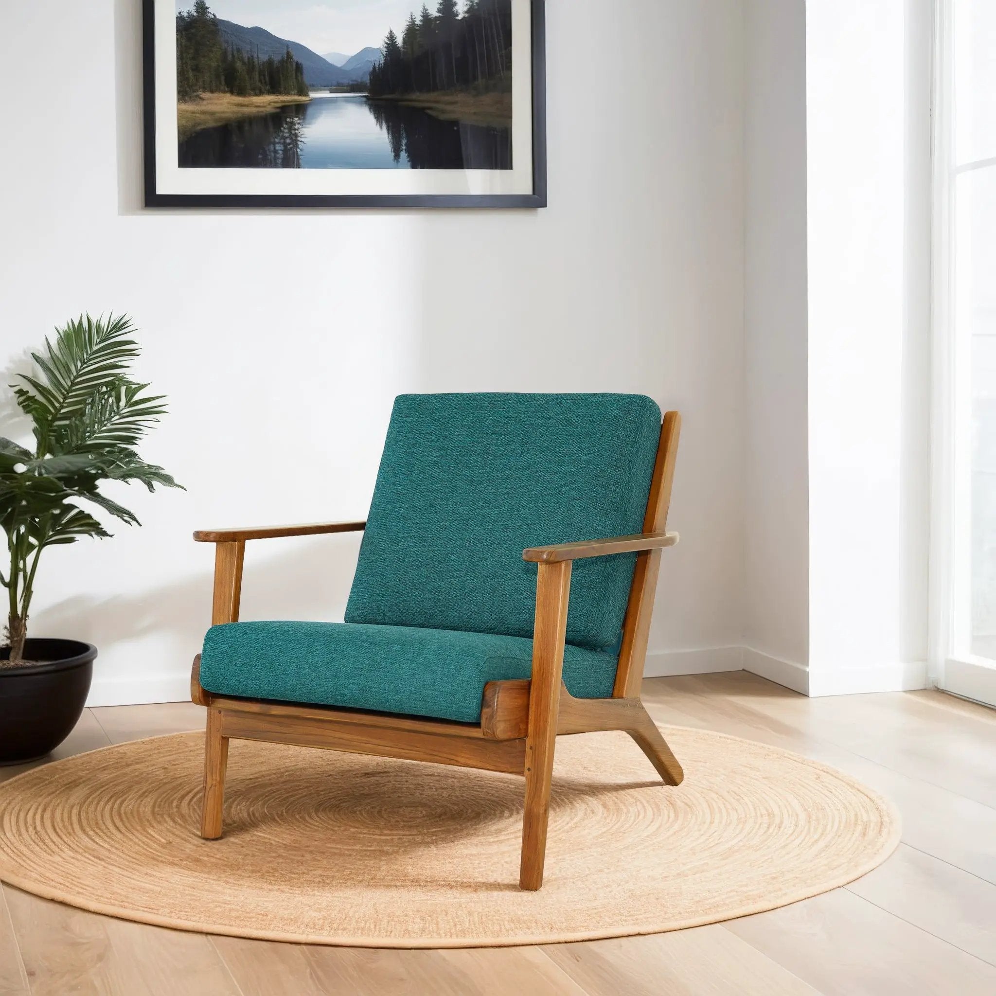 Connor - Modern Genuine Lounge Chair by Unique Piece Furniture