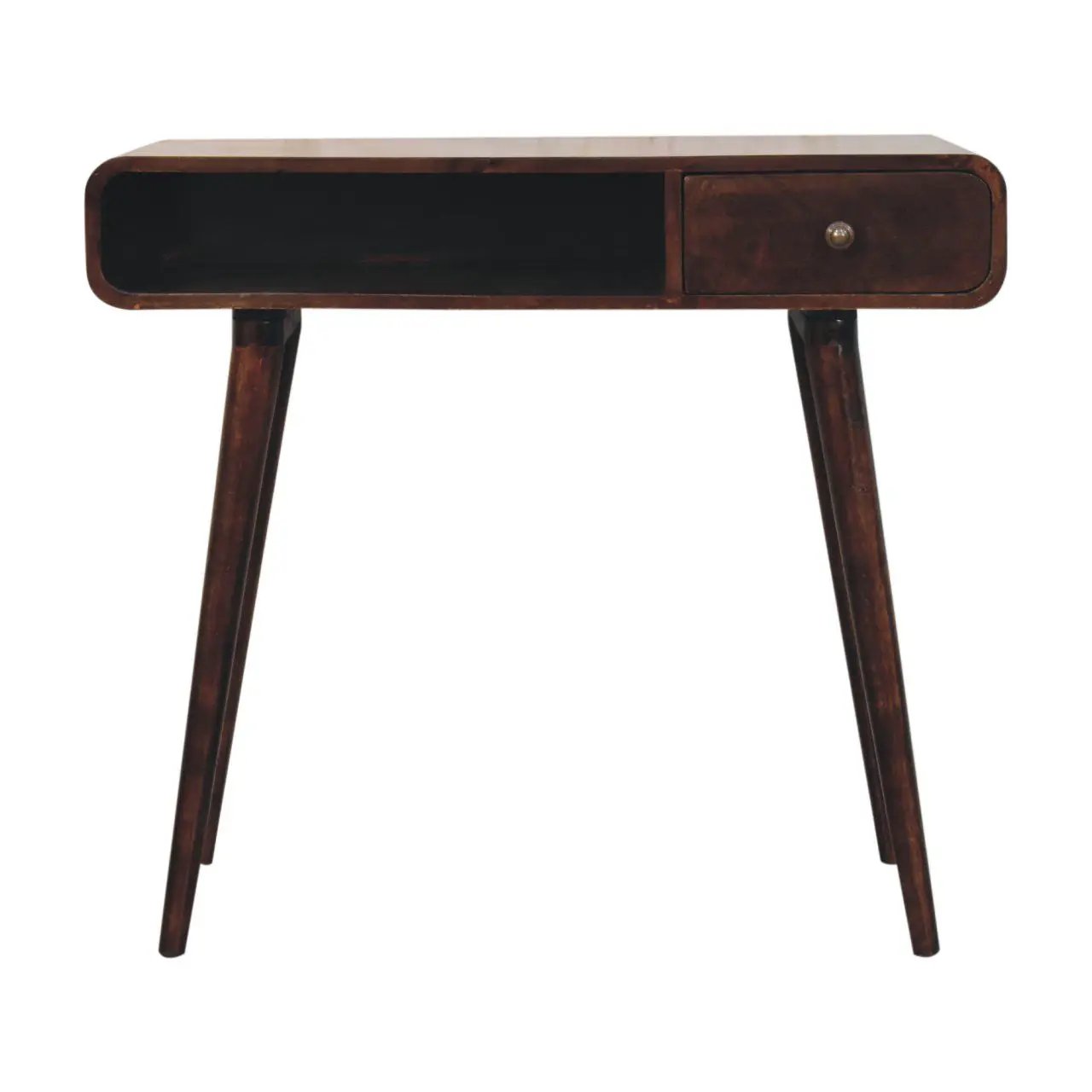 Curved Writing Desk by Unique Piece Furniture