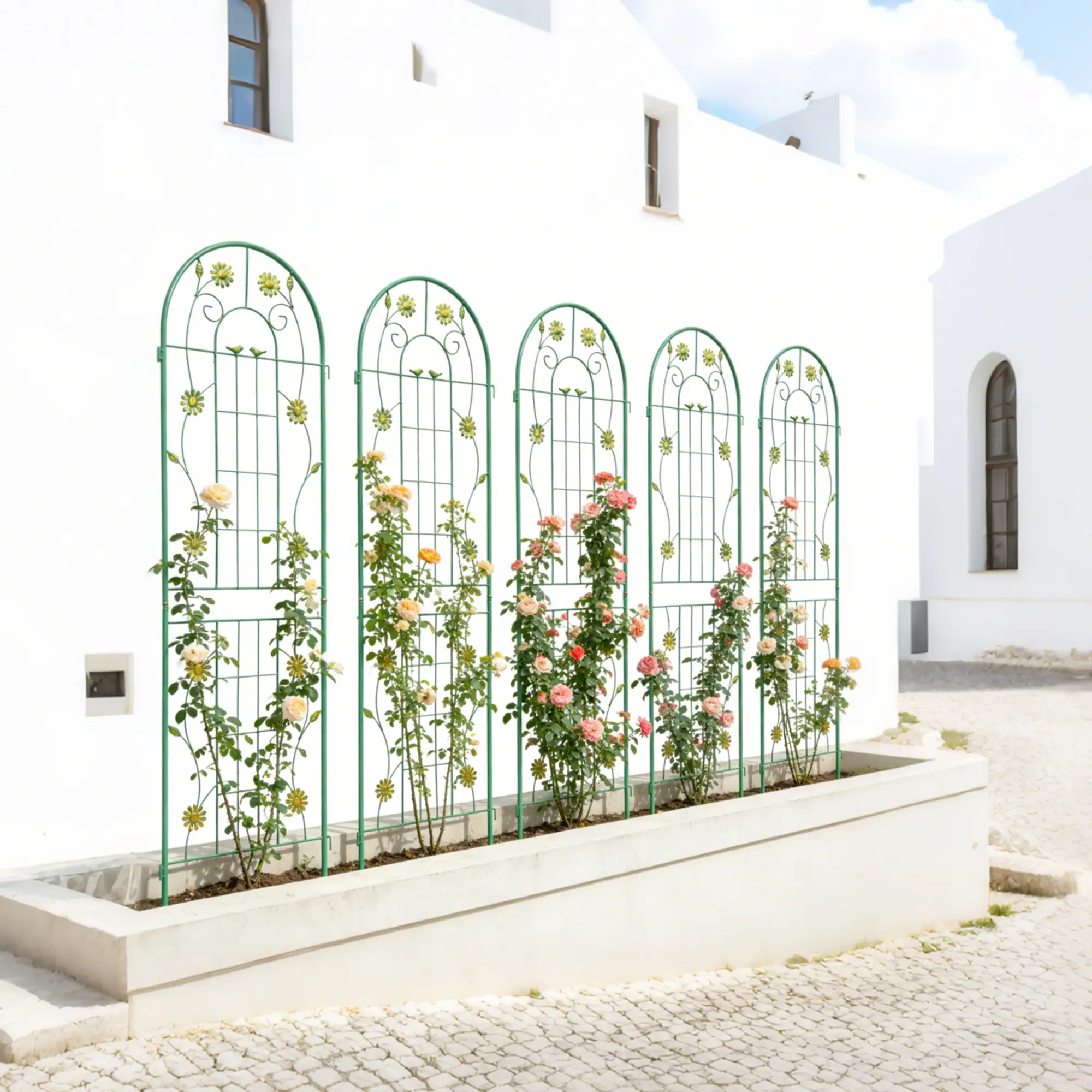 4 Pack Metal Garden Trellis by HouseOfZazla