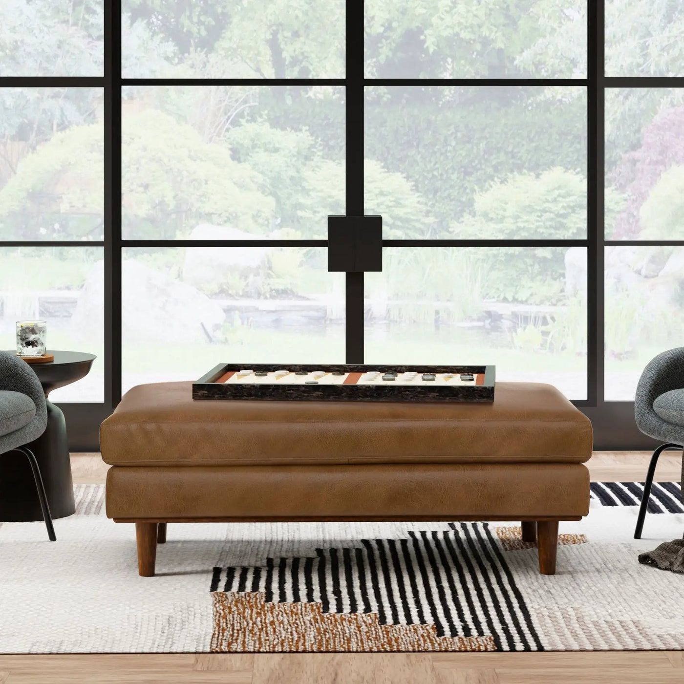 Morrison - Handcrafted Ottoman by HouseOfZazla
