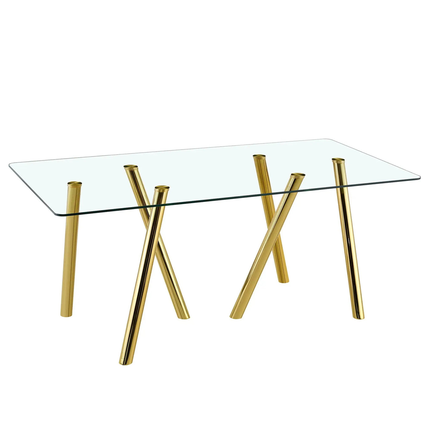 Dining Table With Transparent Surface by HouseOfZazla