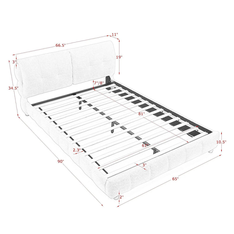 Platform Bed & Upholstered Frame